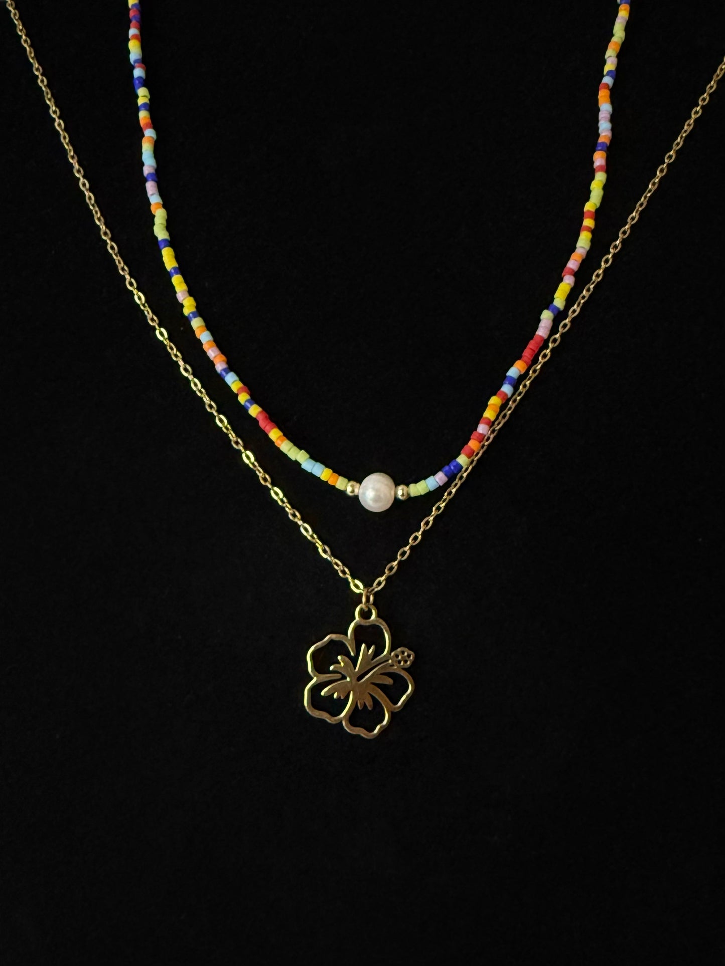Amapola Necklace Duo