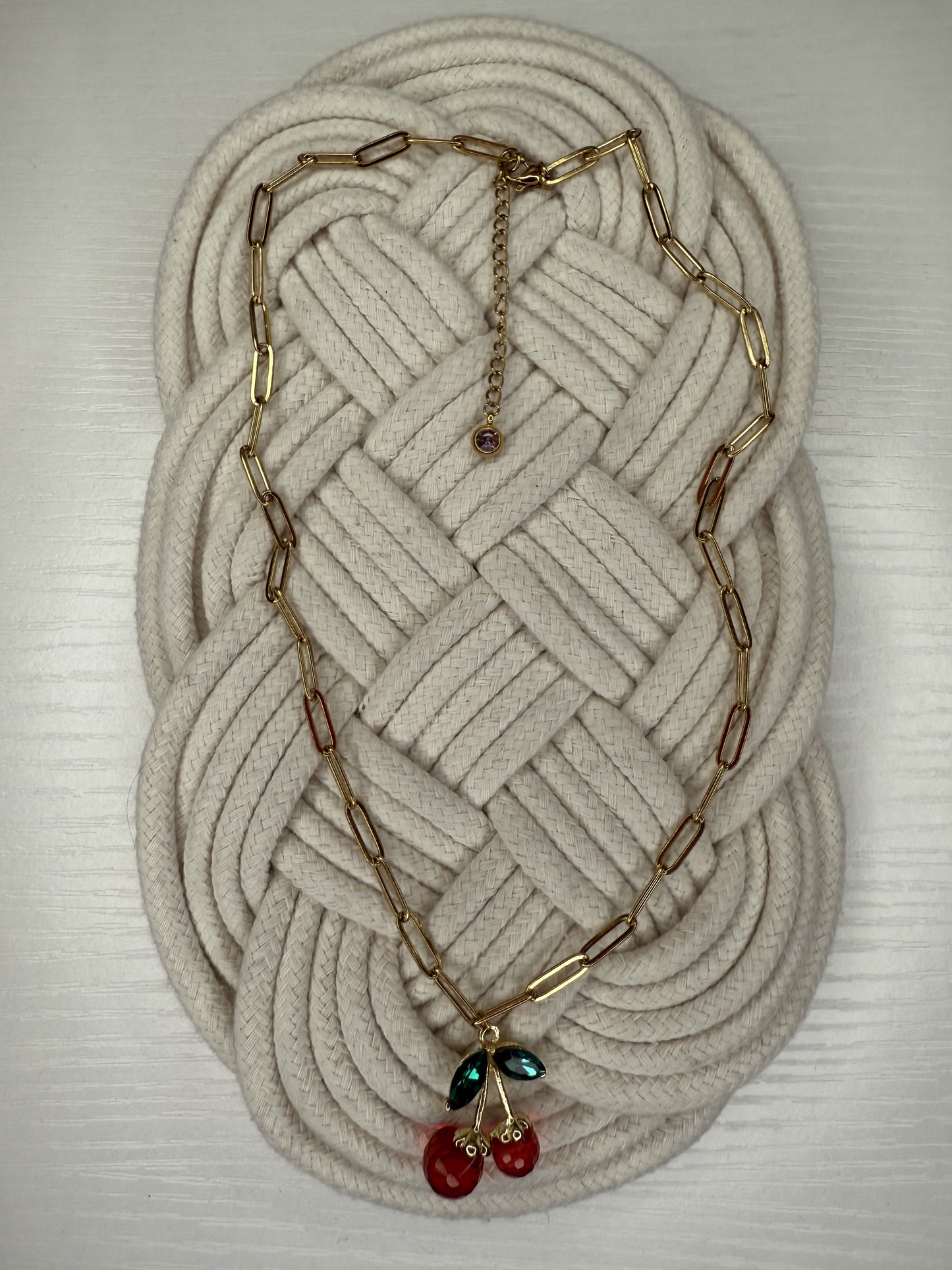 Wow! Cherries Necklace