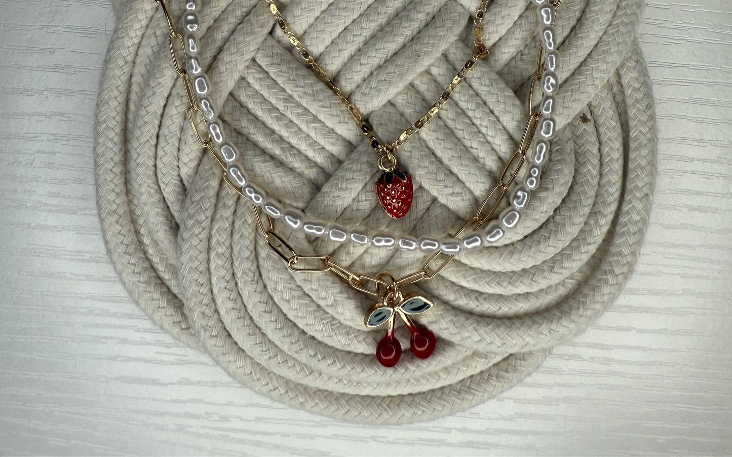 Fruitty Necklace Trio