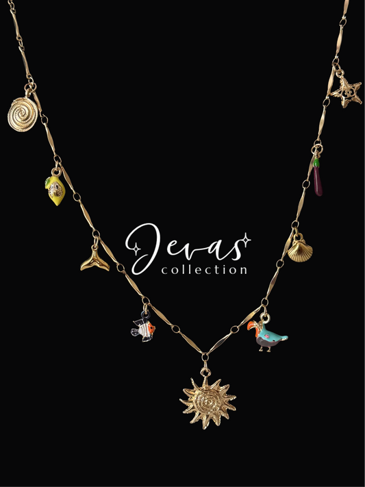 Fun Sun Custom Necklace 20”