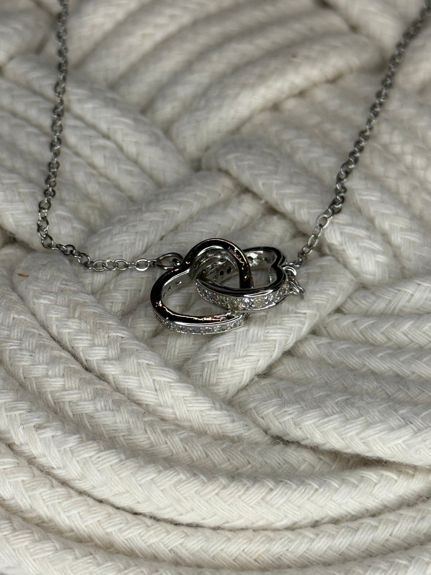 Two Hearts Necklace