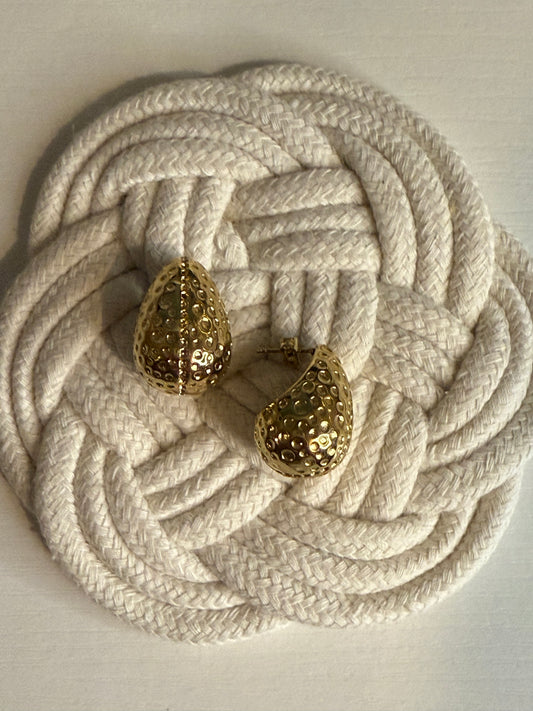 Circle Drop Earrings