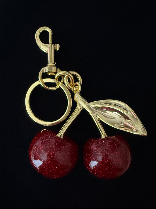 Cherry Bag Charm