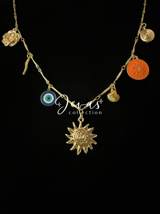 Sun Some Custom Necklace 21”