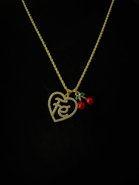 Fé & Cherries Necklace